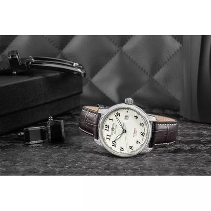 Men's Watch ZEPPELIN Automatic LZ 127 7656-5 + BOX