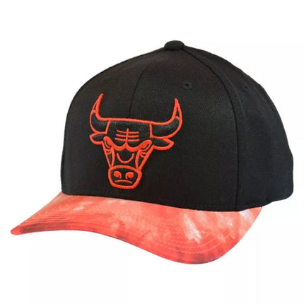 Mitchell & Ness NBA "Tie-dye" klasikinė raudona "Chicago Bulls" "Snapback" kepuraitė - 6HSSFH21HW002-CBUBKRD