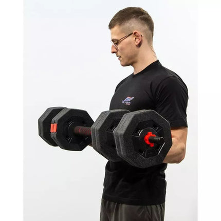 COMPOSITE Dumbbell KETTLEBELL 4IN1 20KG ENERO FIT