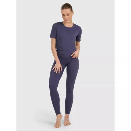 Women's quick-drying yoga and pilates top 4F 4FWAW25TFTSF1524-31S