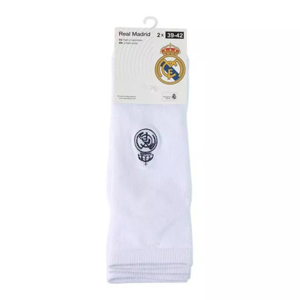 Real Madrid socks 2-pack white 2900003458
