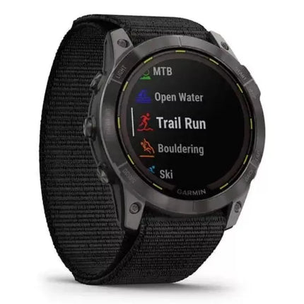 Garmin Enduro 2 Solar Black Carbon Gray DLC Ti Ultrafit Band 010-02754-01 sportinis laikrodis