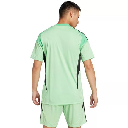adidas Tiro 25 Competition Jersey Short Sleeve Men's Goalkeeper Jersey Green JI9716