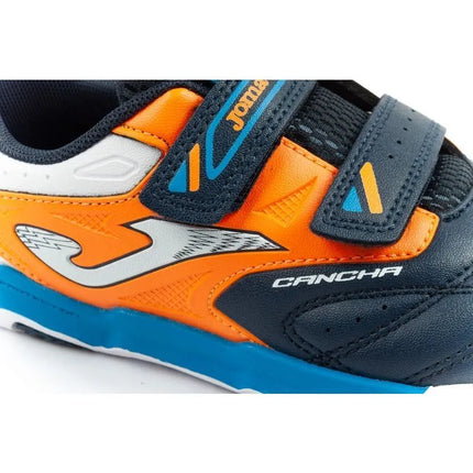 Joma Cancha JR 2633 indoor football sports shoes for children with Velcro