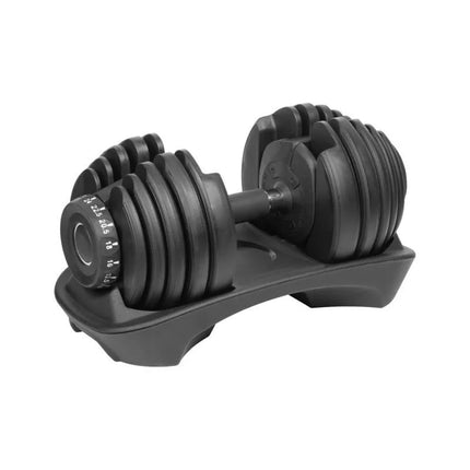 Cast iron adjustable dumbbell 24 kg REBEL ACTIVE