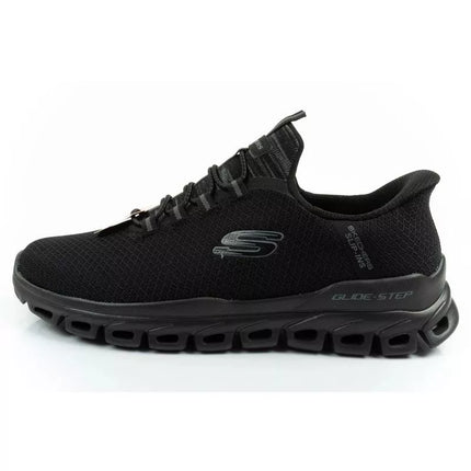 Skechers men's shoes sneakers Glide-Step comfortable lightweight Slip-Ins black