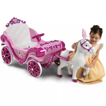 Vaikiškas elektrinis automobilis - Huffy Princesės karieta