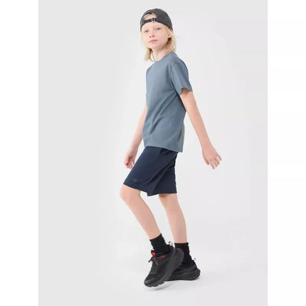 Berniukų oversize vienspalviai marškinėliai 4F 4FJWSS25TTSHM2324-46S