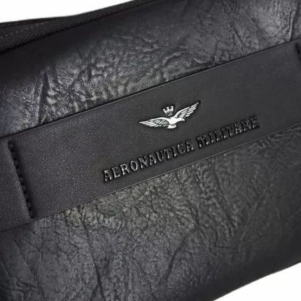 Aeronautica Militare Vyriška Juoda Rankinė per petį - AM-8483