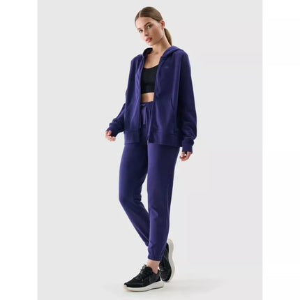 Women's zip-up hooded sweatshirt 4F 4FWMM00TSWSF1763-31S