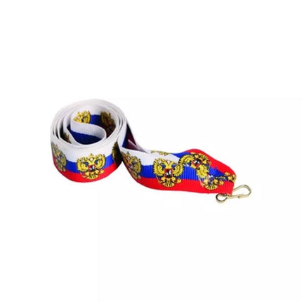 Ribbon 22 mm - colors of Russia + eagle