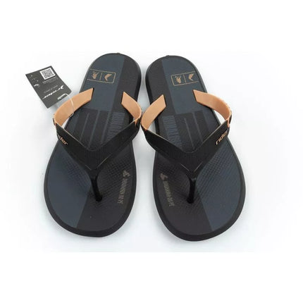 Rider shoes men's sports flip-flops R1 Prime comfortable slippers black