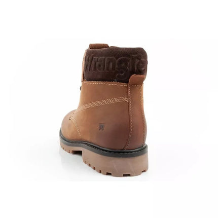 Vyriški Wrangler Arch Chelsea tipo batai, elegantiški aulinukai, natūrali oda, rudi