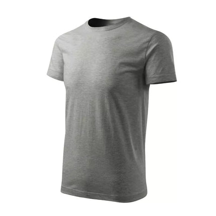 Malfini Heavy New Lais T-shirt M MLI-F3712 tamsi melanžinė pilka