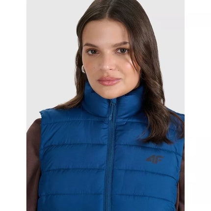 Women's down vest with synthetic filling 4F 4FWAW25TVJAF218-51S