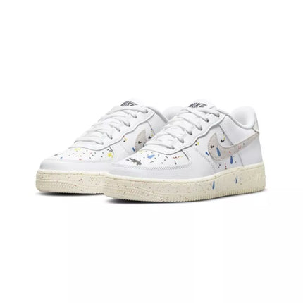 Moteriški Nike Air Force 1 LOW LV8 3 GS balti sportbačiai - DJ2598-100