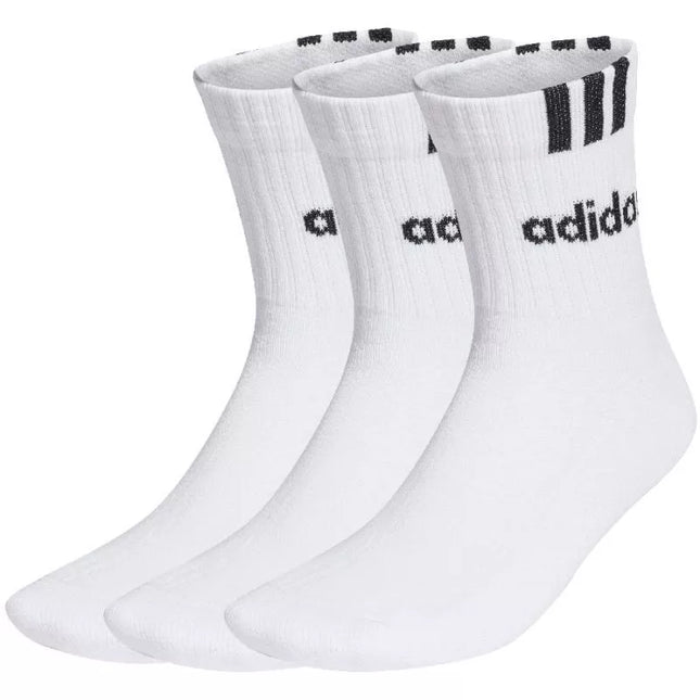 Adidas 3-Stripes Linear Half-Crew Cushioned 3p kojinės HT3437
