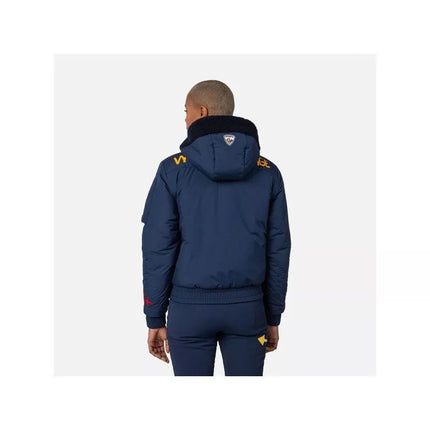 Rossignol W Yety Fleecy Bomber Jacket Jkt blue