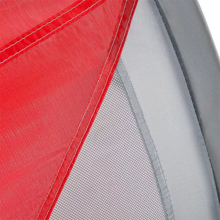 NILS CAMP NC3142 Self-Placing Beach Tent Red-Gray