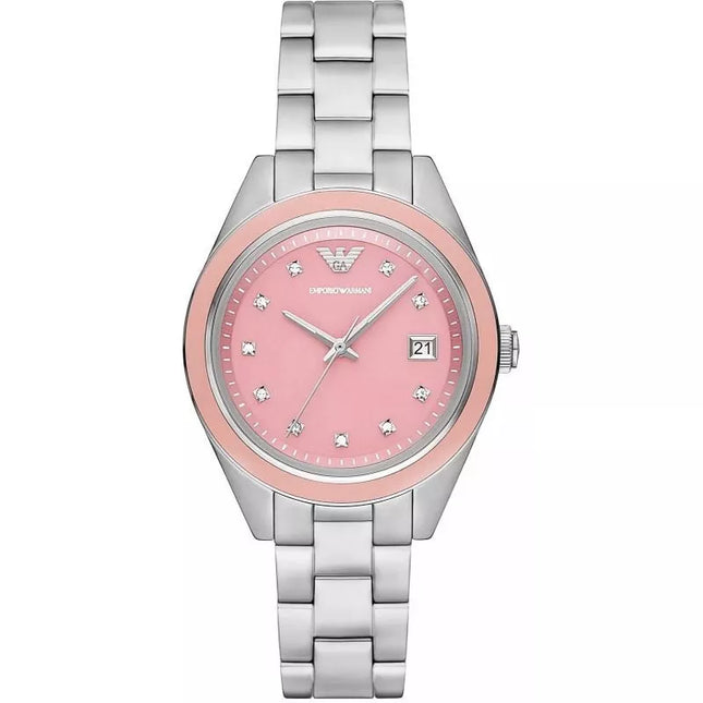 Moteriškas laikrodis EMPORIO ARMANI Leo AR11546 + dėžutė