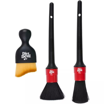 DIRT DEVIL 3 dalių automobilių valymo šepetėlių rinkinys