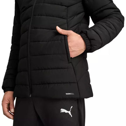 Puma Team Additions Vyriškis su gobtuvu dygsniuota striukė Juoda 659795 03