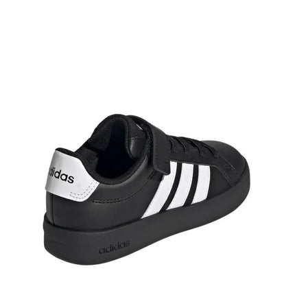 Adidas Grand Court 3.0 vaikiški batai, juodi ir balti KJ4369
