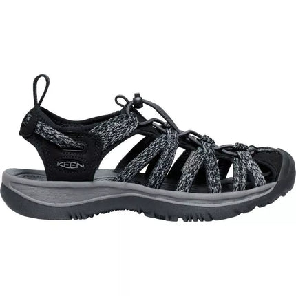 Keen Moteriški Sandalai WHISPER 1028815 JUODA/PLIENO PILKA