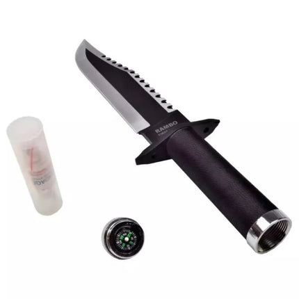 Rambo II Kino Klasika 400 mm peilis su odiniu dėklu