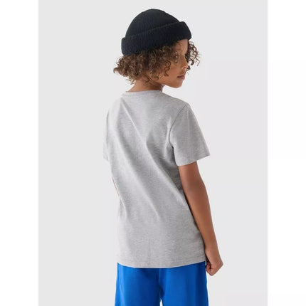 Boy's printed T-shirt 4F Junior 4FJWMM00TTSHM1627-27M