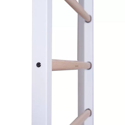 GYMNASTIC LADDER, HAND BAR, BENCH, CHILDREN'S ACCESSORIES, WHITE MAT BENCHK 414