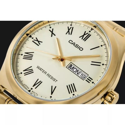 Vyriškas laikrodis CASIO MTP-V006G-9BUDF + DĖŽUTĖ