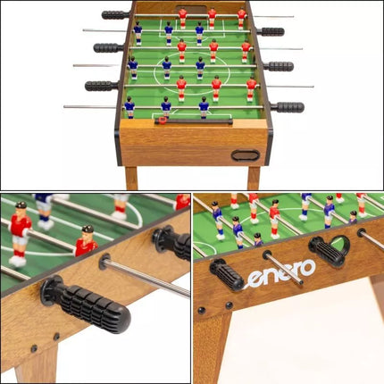 WOODEN FOOTBALL TABLE 69x36.5x65CM ENERO