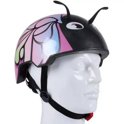 DUNLOP CHILDREN'S ADJUSTABLE CYCLING HELMET SIZE (48-52CM) BUTTERFLY