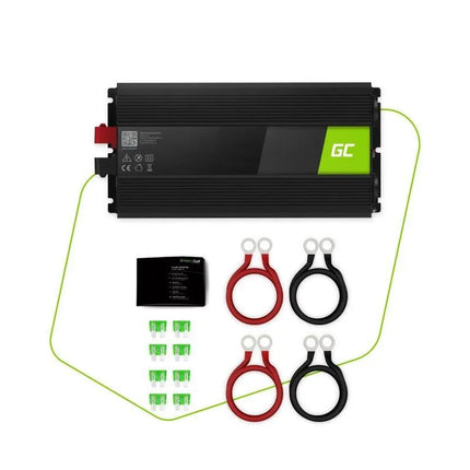 GREEN CELL INVERTER INV21 24V-230V 3000W/6000W PURE SINE WAVE