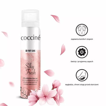 Šilkinis pėdų kremas Coccine, šilko švelnumas, DA0262