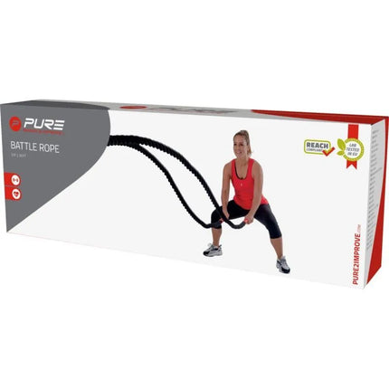 Crossfit 9m treniruočių virvė PURE 2 IMPROVE