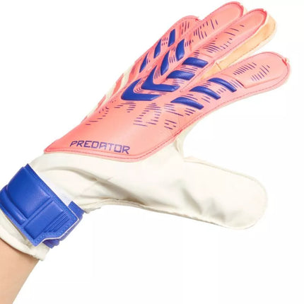 adidas Predator Glove Training Goalkeeper Gloves White and Orange JN5355