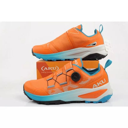 Aku vyriški tvirti trekingo batai Furiosa BOA Gore-tex Vibram madingi oranžiniai