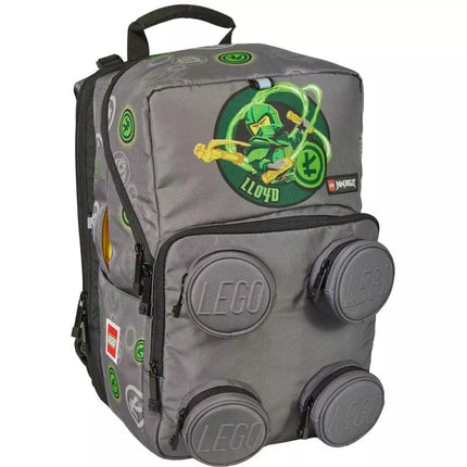 LEGO Ninjago Petersen Mokyklinė kuprinė 20209-2501 Pilka Vienas dydis