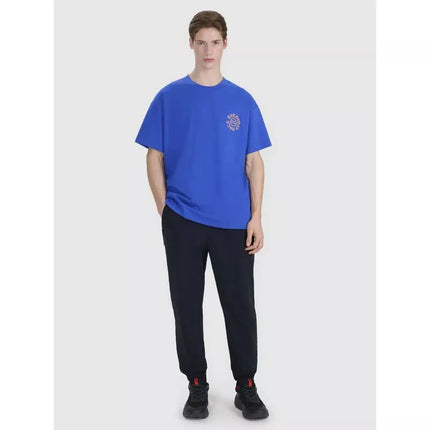 Men's oversize printed T-shirt 4F 4FWSS25TTSHM1979-36S