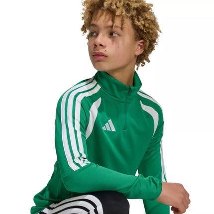 adidas Tiro 26 League Training Top green and white kids' sweatshirt JY7160