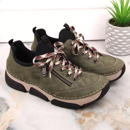 Patogūs Rieker W RKR610 žali batai