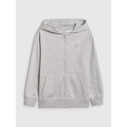 Girls' sweatshirt with a hood, 4F 4FJWMM00TSWSF1861-25M