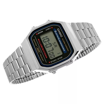 CASIO Vintage Watch A168WA-1YES + BOX
