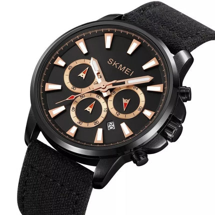 Skmei 2071LBKBK Men's Watch + BOX