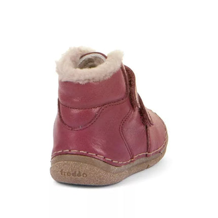 Froddo children's winter ankle boots, insulated, made of natural leather, lightweight