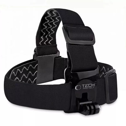 Tech-Protect GA100 Galvos laikiklis skirtas GoPro / DJI - Juodas