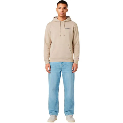 Champion Hooded Sweatshirt Beige 221791 MS041