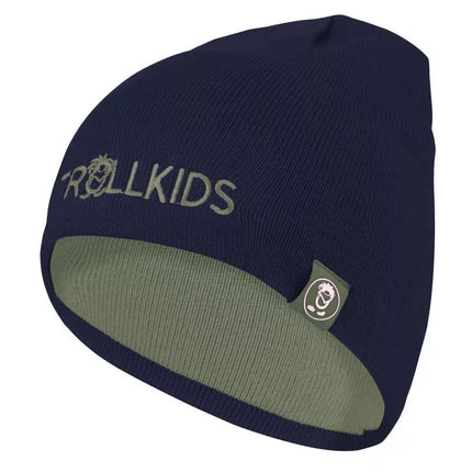 Trollkids Kids Troll Beanie Knitted Winter Hat for Girls/Boys Green (920-335)